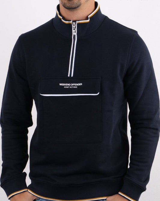 Weekend Offender Zocalo Sweatshirt Navy