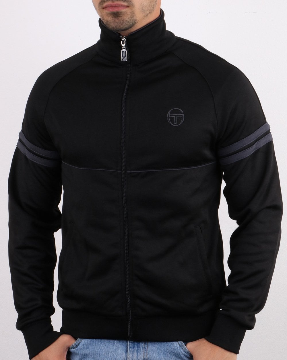 Sergio Tacchini Star Track Top Black