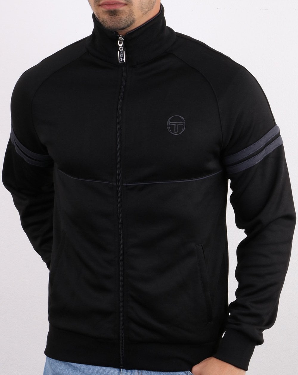 Sergio Tacchini Star Track Top Black