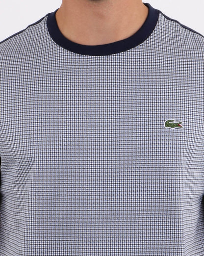 Lacoste Split T-shirt White/Navy