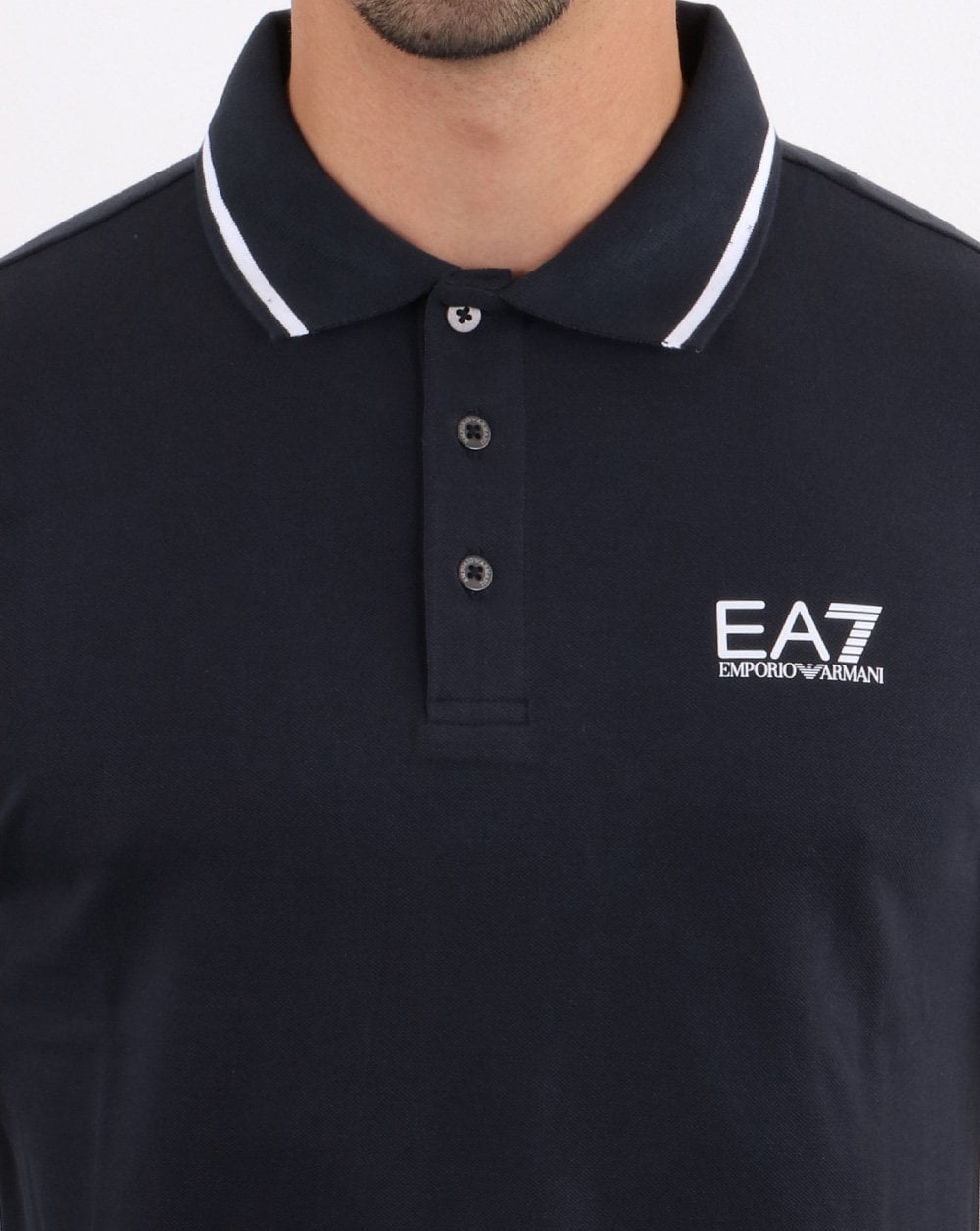 Emporio Armani EA7 Polo Shirt Navy Blue