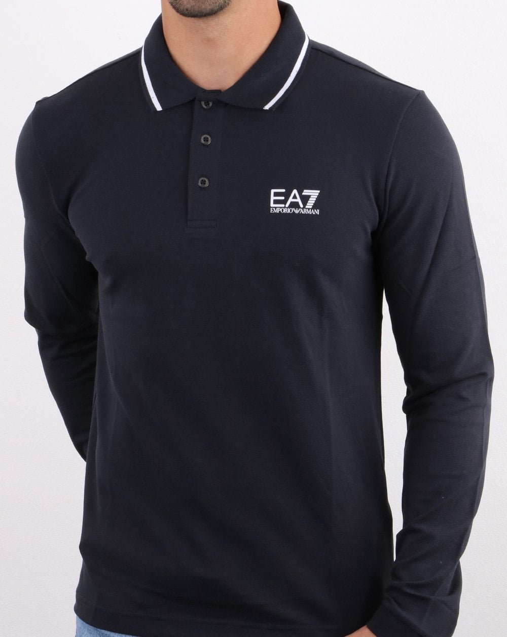 Emporio Armani EA7 Polo Shirt Navy Blue