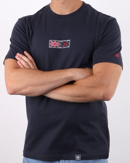 Peaceful Hooligan Finest T-shirt Navy