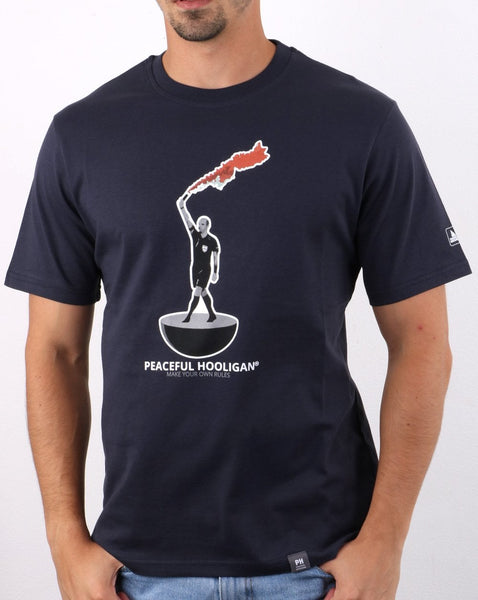 Peaceful Hooligan Referee T-shirt Navy