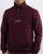 Marshall Artist Siren Half Zip Sweatshirt Burgundy