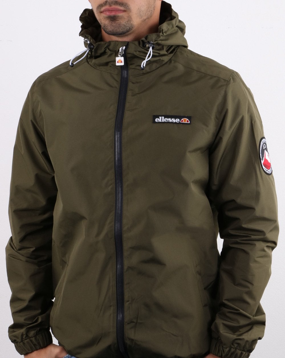 Ellesse Coated Terrace Jacket Khaki