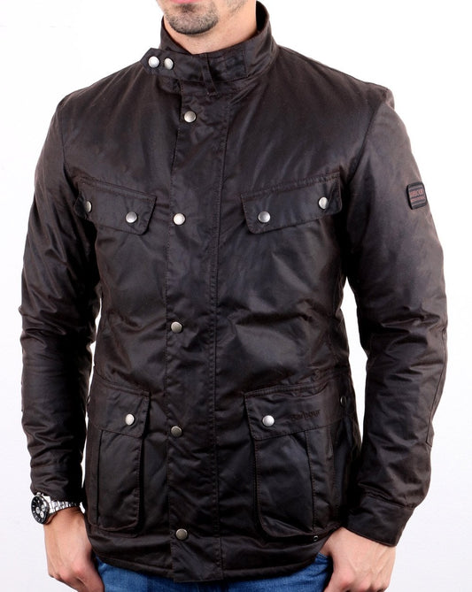 Barbour International Barbour International Duke Wax Jacket Rust