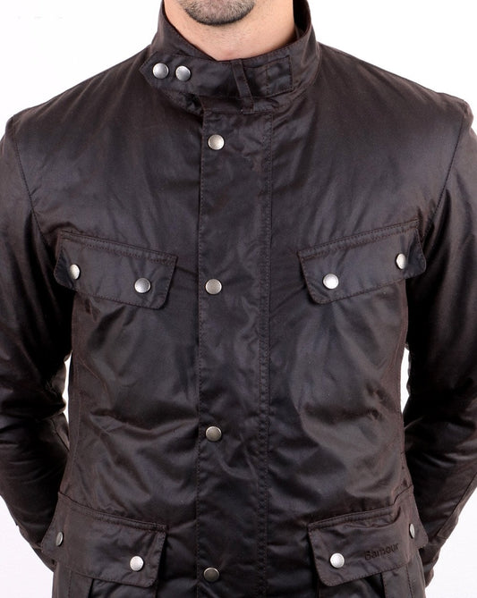 Barbour International Barbour International Duke Wax Jacket Rust