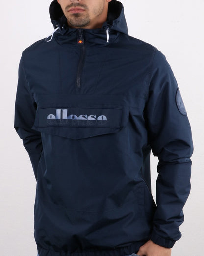 Ellesse Quarter Zip Reflective Jacket Navy