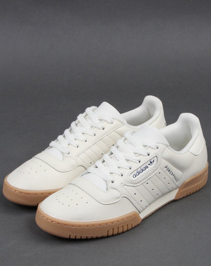 Adidas Powerphase Trainers Off White/Dark Blue