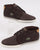 Lacoste Ampthill Trainer Dark Brown/Tan