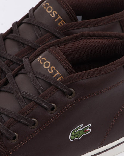 Lacoste Ampthill Trainer Dark Brown/Tan
