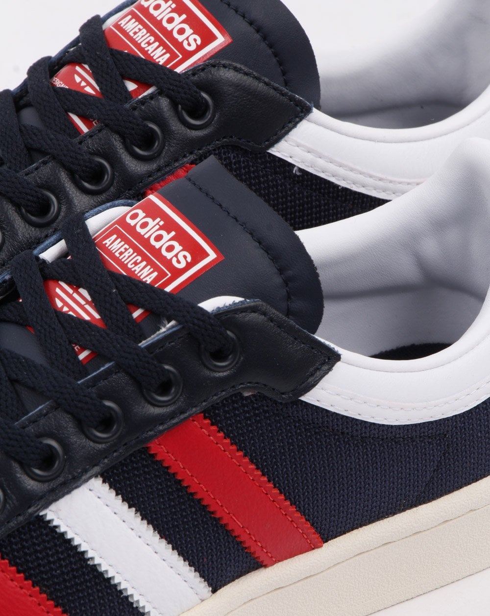 Adidas Americana Low Trainers Navy/White/Red