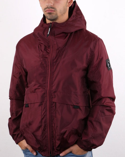 Marshall Artist Ripstop Windrunner Burgundy