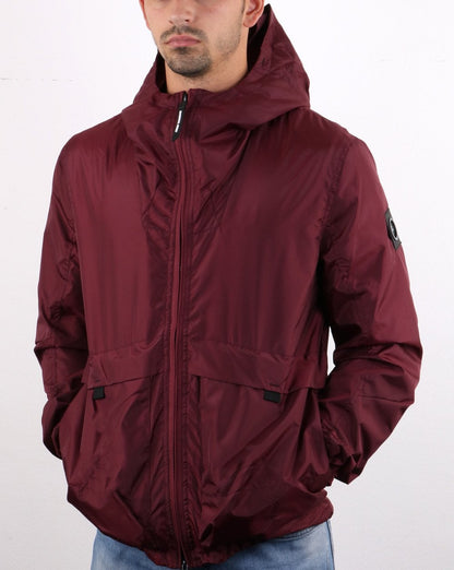 Marshall Artist Ripstop Windrunner Burgundy