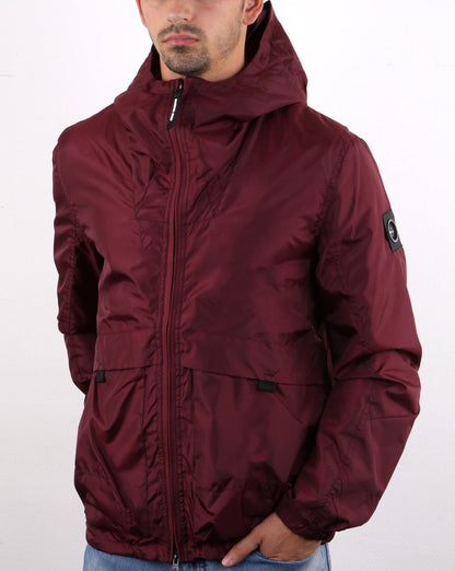 Marshall Artist Ripstop Windrunner Burgundy