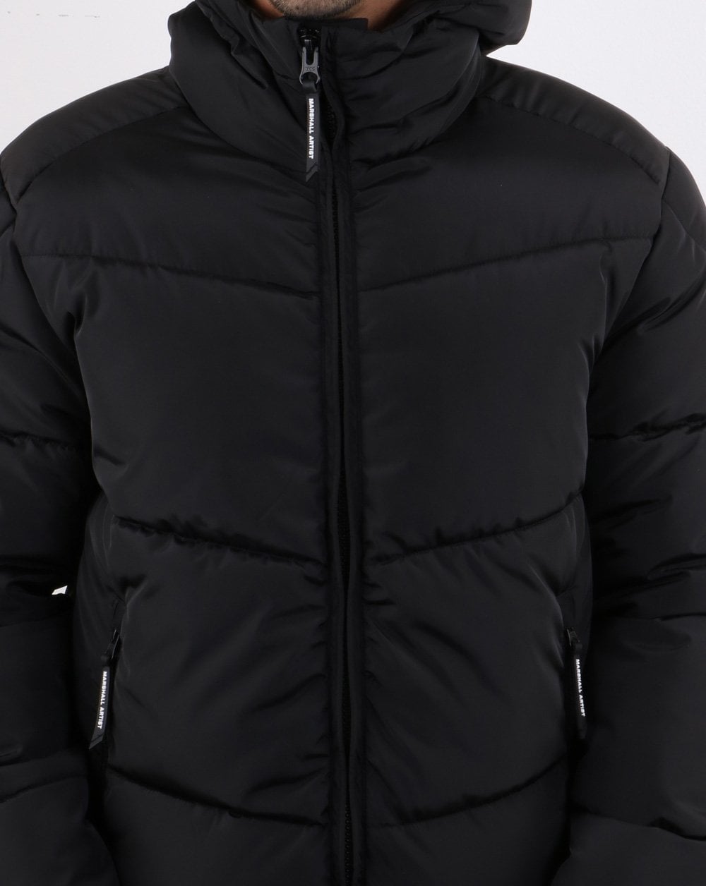 Marshall Artist Paninaro Bubble Jacket Black
