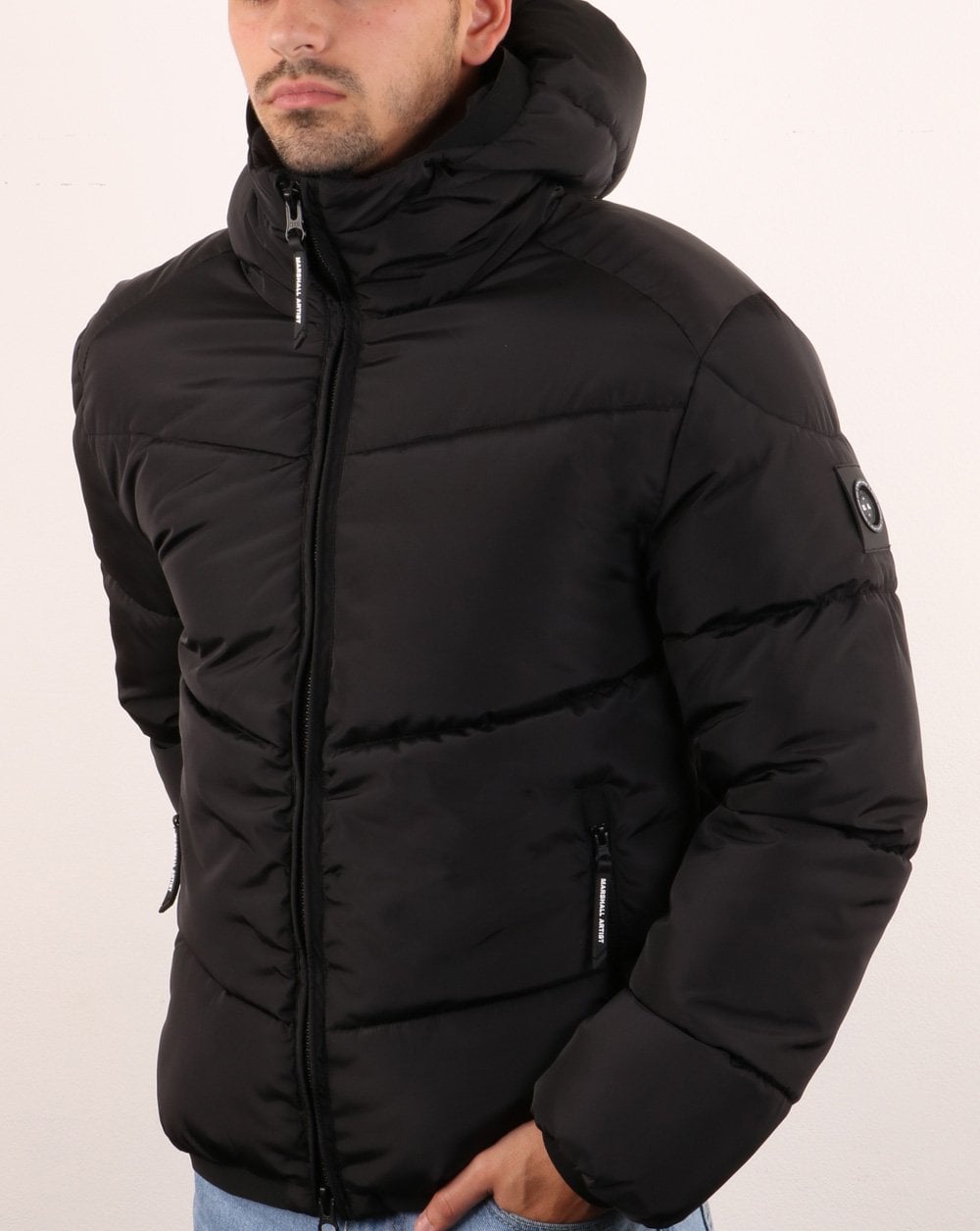 Marshall Artist Paninaro Bubble Jacket Black