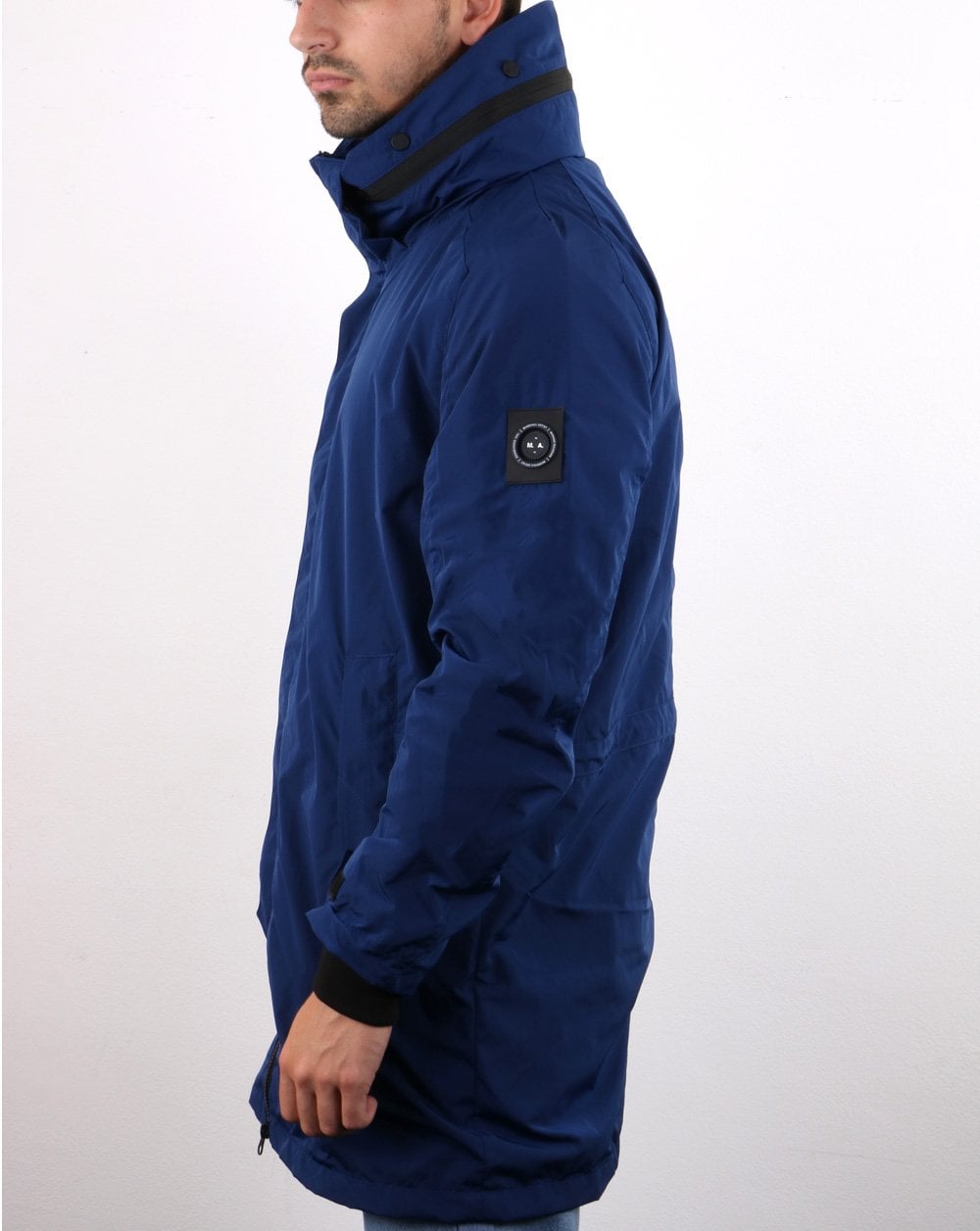 Marshall Artist Shimmer Fishtail Parka Ink