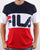 Fila Vintage Vialli T Shirt Navy/Red/White