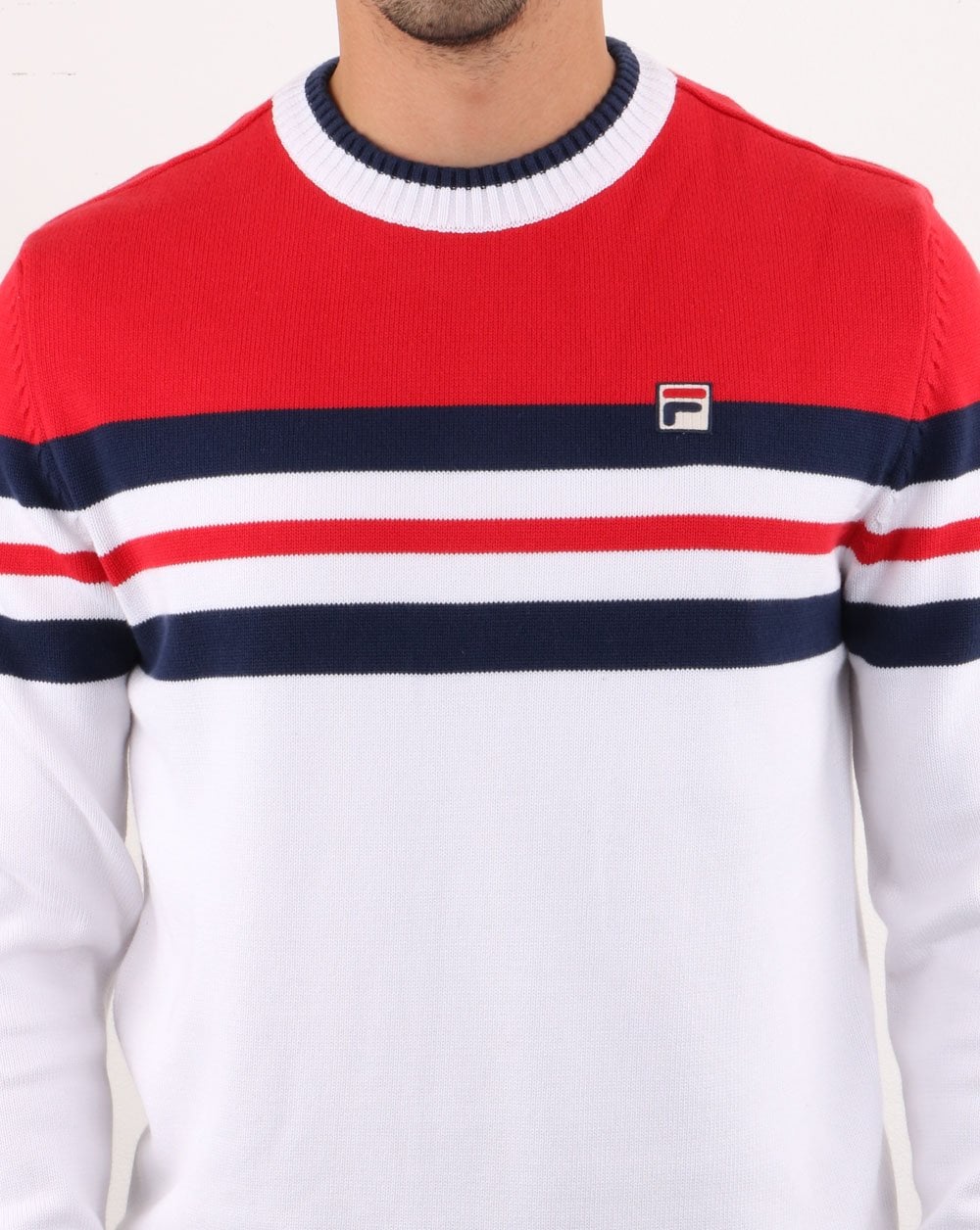 Fila Vintage Siro Jumper White/red/navy