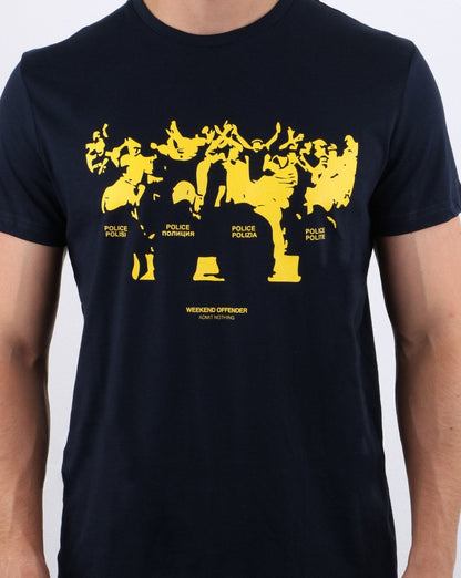 Weekend Offender Riot T-shirt Navy