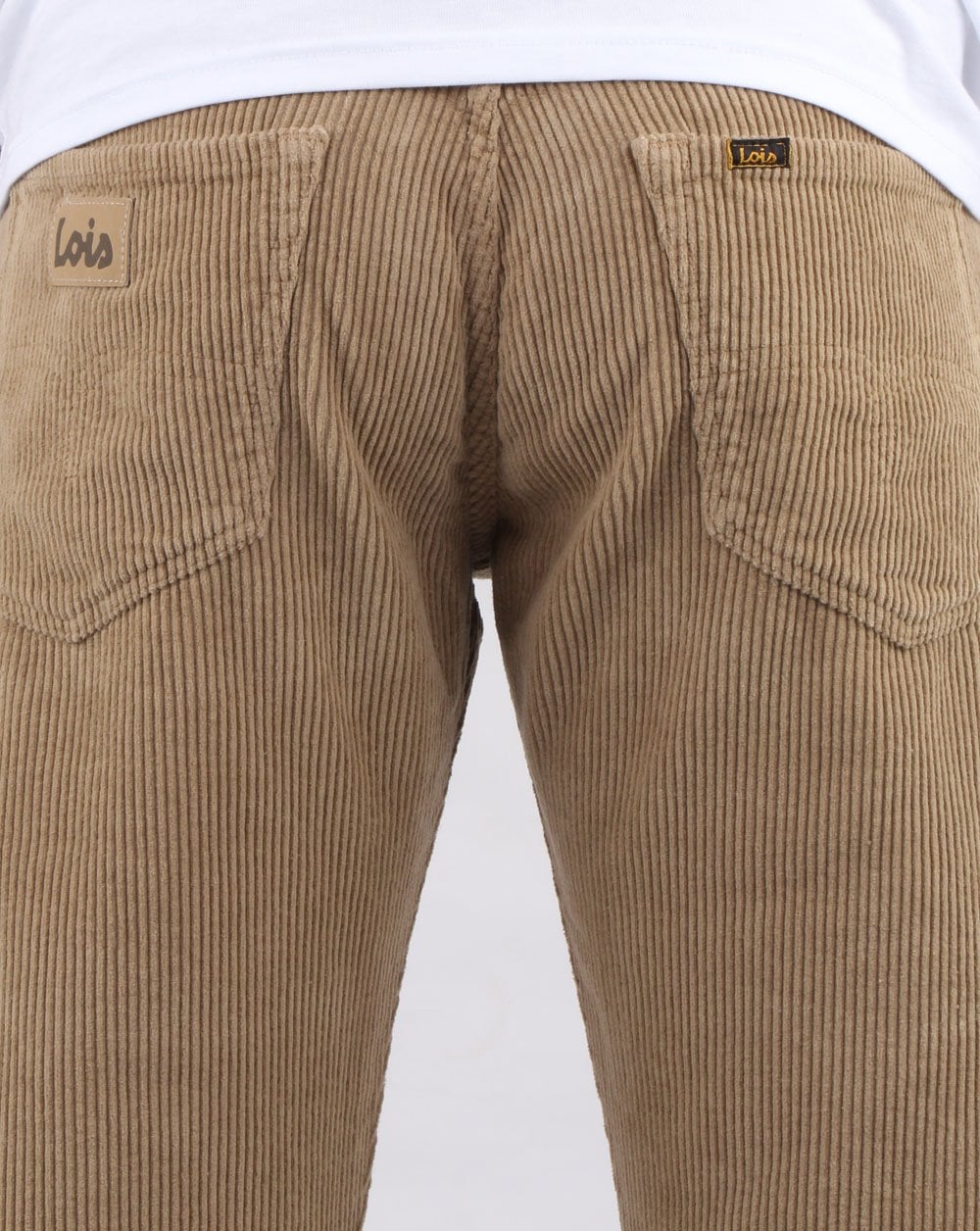 Lois Straight Leg Cord Dark Sand