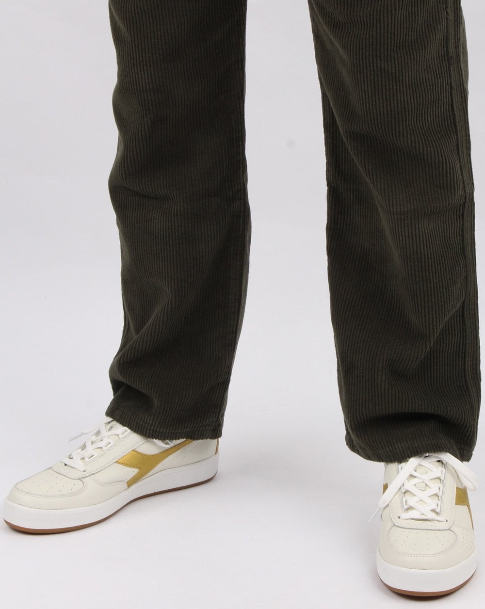 Lois Straight Leg Cord Olive