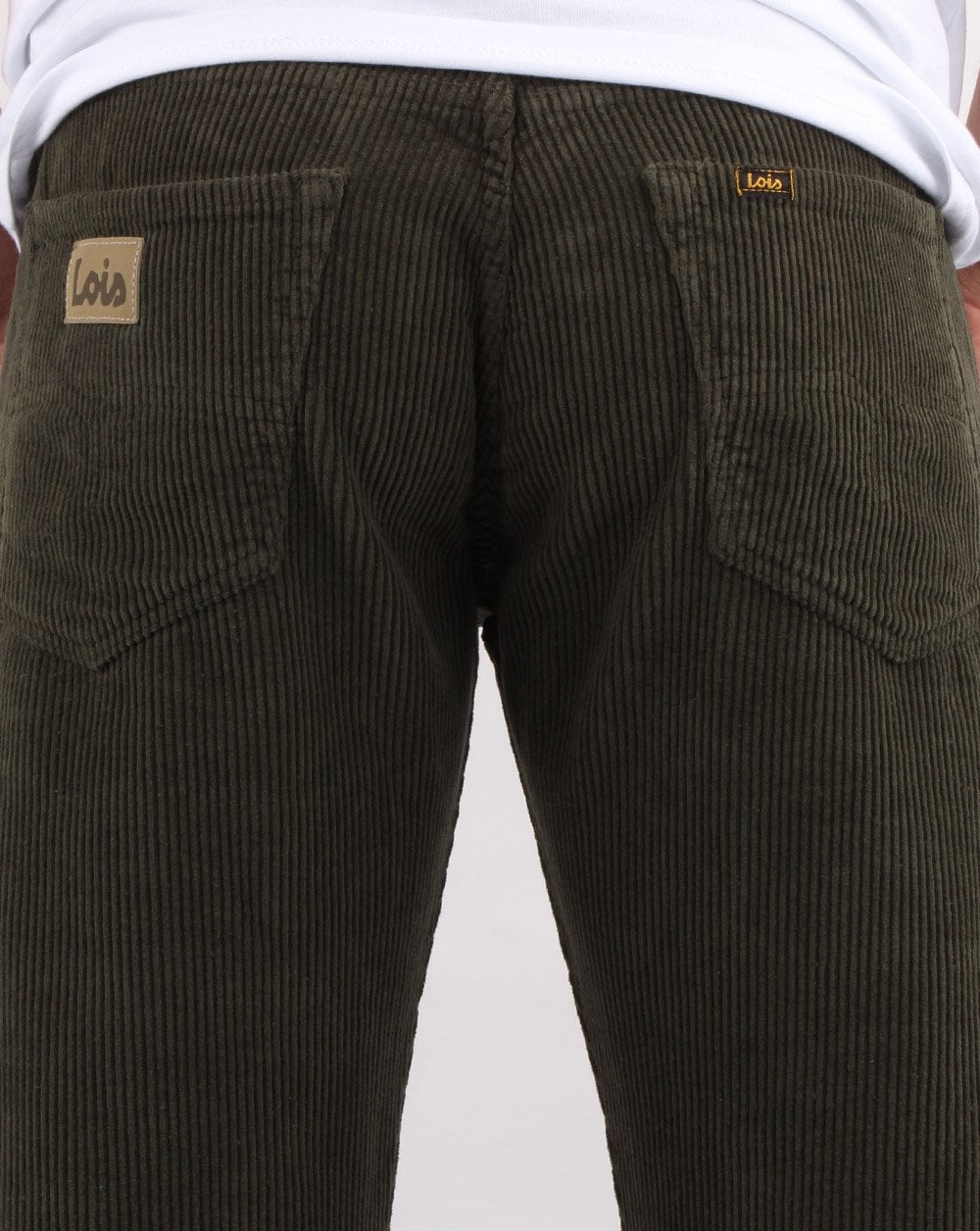 Lois Straight Leg Cord Olive