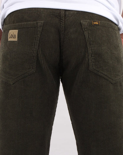 Lois Straight Leg Cord Olive