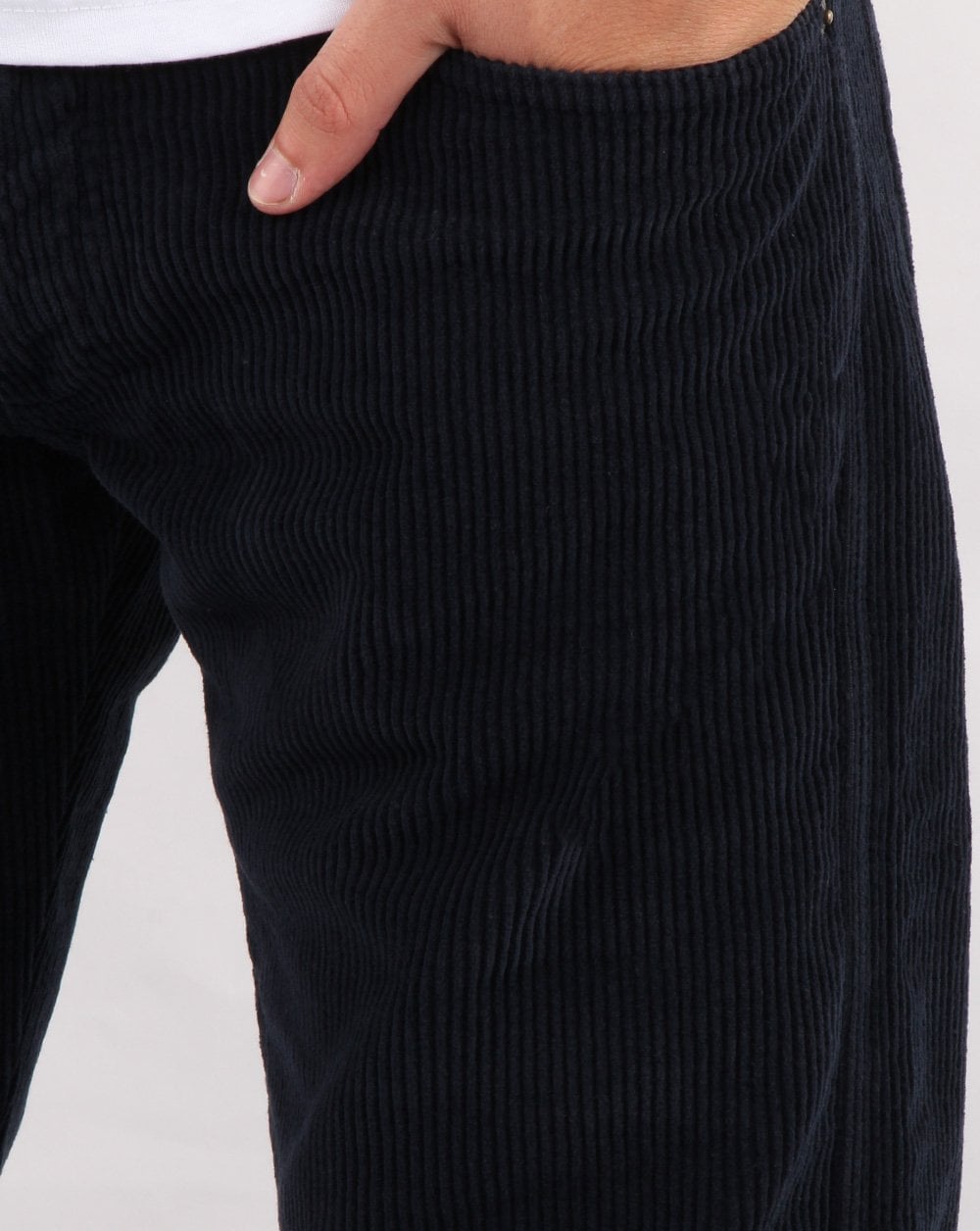 Lois Straight Leg Cords Navy