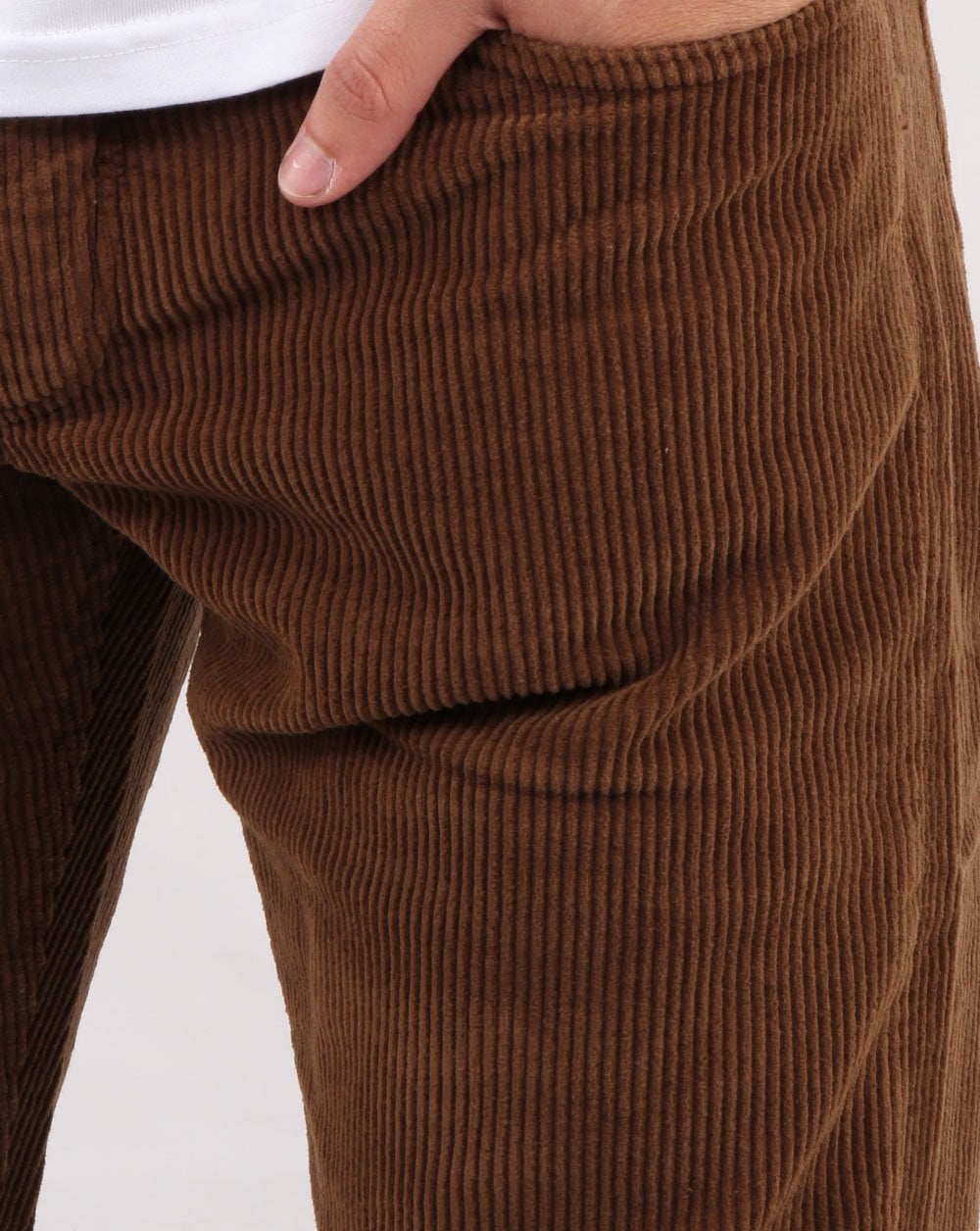 Lois Tapered Mid Cords Brown