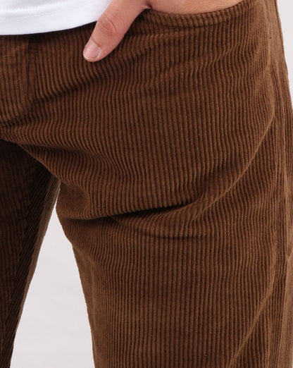 Lois Tapered Mid Cords Brown