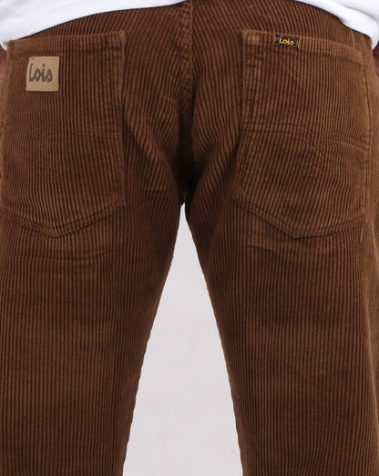 Lois Tapered Mid Cords Brown
