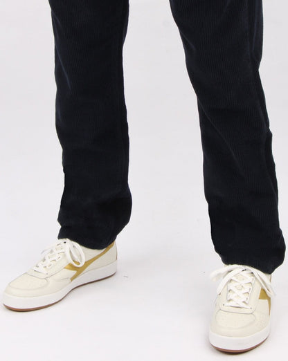 Lois Tapered Mid Cords Cords Navy