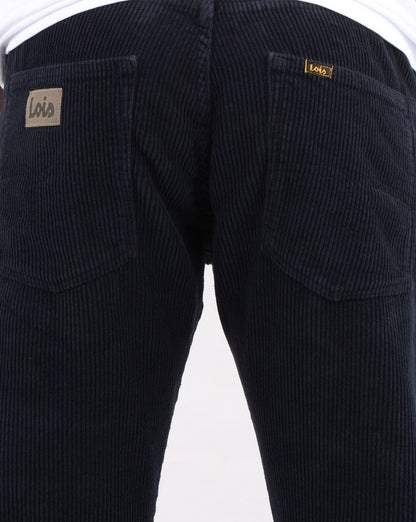 Lois Tapered Mid Cords Cords Navy