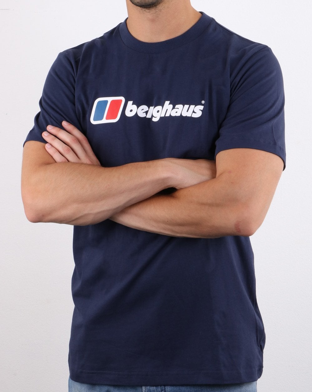Berghaus Logo T Shirt Navy