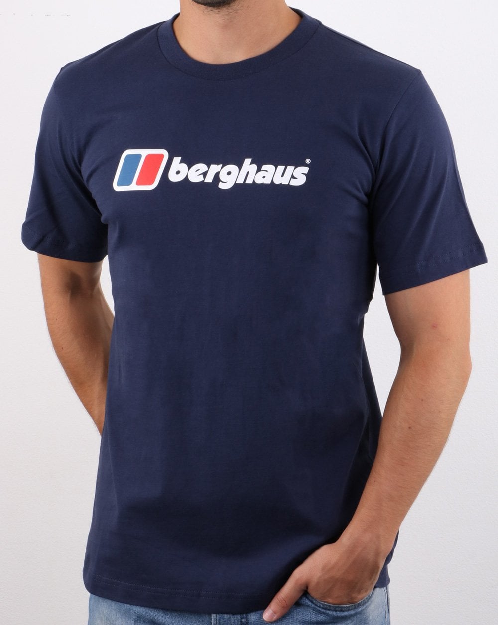 Berghaus Logo T Shirt Navy