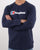 Berghaus Logo Long Sleeved T Shirt Navy