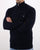 Gant Lambswool Half Zip Navy