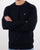 Gant Lambswool Crew Neck Jumper Navy