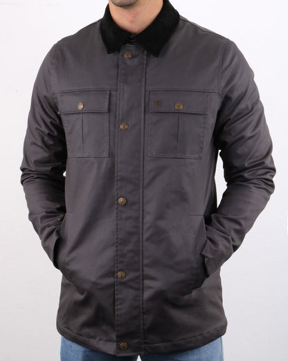 Gabicci Vintage Hunter Jacket Charcoal