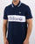 Adidas Originals Stripe Polo Shirt Navy