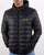 Emporio Armani EA7 Hooded Down Jacket Black/Gold