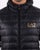 Emporio Armani EA7 Hooded Down Jacket Black/Gold