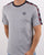 Sergio Tacchini Dahoma T Shirt Grey Melange/Navy
