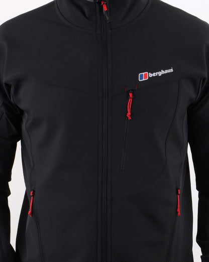 Berghaus Ghlass Soft Shell Jacket Black