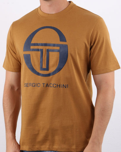 Sergio Tacchini Iberis T-shirt Brown/Navy