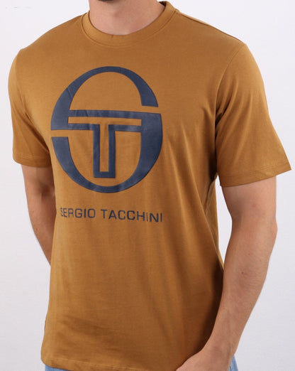 Sergio Tacchini Iberis T-shirt Brown/Navy