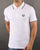 Sergio Tacchini Tipped Polo Shirt White/Navy
